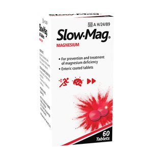 SLOW-MAG  60 TABLETS 535MG