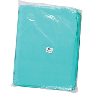 PLASTIC BAG GREEN 23X31 500 ~