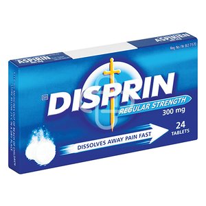 DISPRIN REGULAR 24 300MG DISPERSAB TABS
