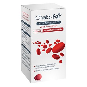 CHELA-FER 15MG 60 TABLETS