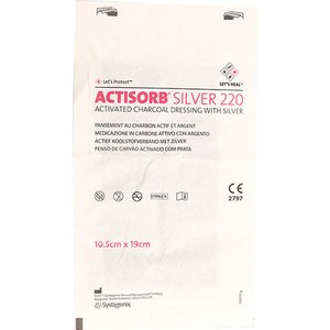 ACTISORB CHARC+SILVER 10x19CM MAS190 1