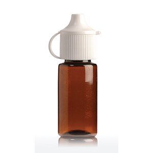 DROPPER BOTTLE 15ML AMBER 100