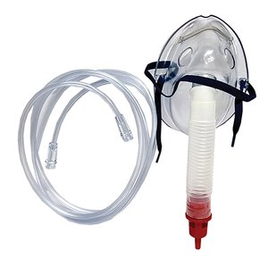 MASK VENTURI 60% PAED OXYSURE RED 1