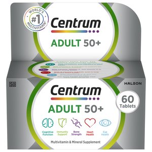 CENTRUM ADULT 50+  60 TABLETS