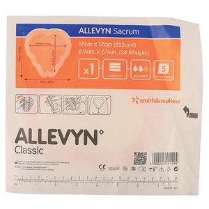 ALLEVYN SACRUM SMALL DRESS 17X17CM 1