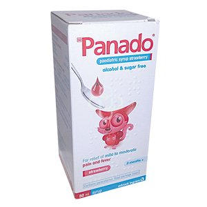PANADO PAED SYRUP  50ML STRAWBERRY