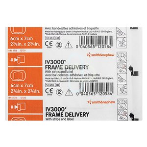 OPSITE IV3000 CATH APP H/SHOE 60X70MM 1