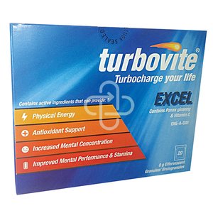 TURBOVITE EXCEL SACHETS 20