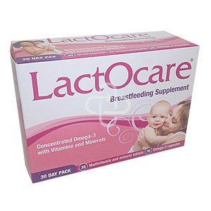 LACTOCARE 30 CAPS + TABS