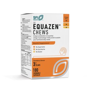 EQUAZEN EYE Q CHEW 180 CAPSULES STRAWB