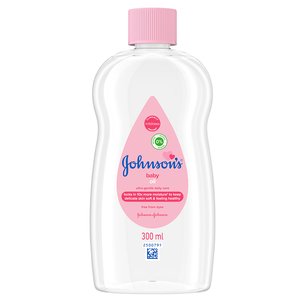 J&J BABY OIL 300ML