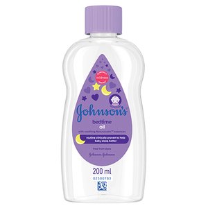 J&J BABY OIL BEDTIME 200ML
