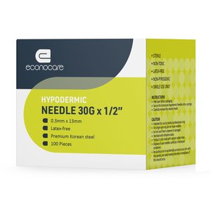NEEDLE 30GX13MM ECONOCARE 100~