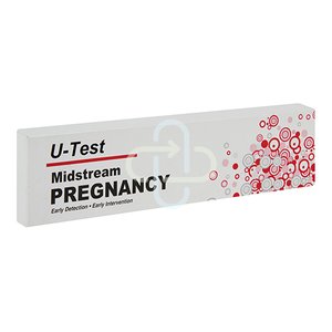 U-TEST PREG HCG MIDSTREAM  1 SINGLE