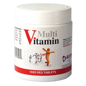 MULTI VIT RED 1000 TABLETS PHARMA