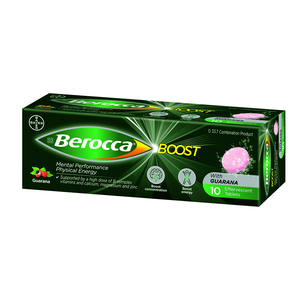 BEROCCA BOOST 10 EFFERVESCENT TABLETS