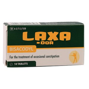 LAXADOR BISACODYL 10 TABLETS