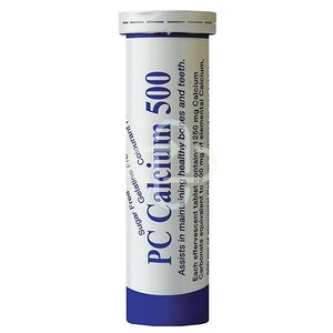 PC CALCIUM 500MG EFF TABS 10
