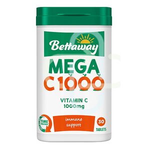BETTAWAY MEGA C 1000MG TABLETS 30