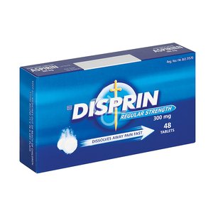 DISPRIN REGULAR 48 300MG DISPERSAB TABS
