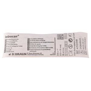 INTROCAN FEP 22GX25MM BLUE 1