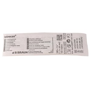 INTROCAN FEP 18Gx45MM GREEN 1