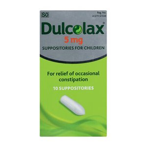 DULCOLAX PAED SUPPS 10