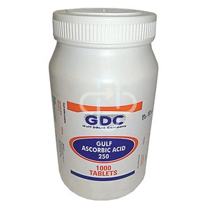 ASCORBIC ACID 250MG 1000 TABS GULF