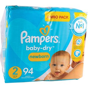 PAMPERS NEW BABY MINI 94  NO2  3-6KG