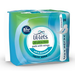 LIL-LETS ULTRA REGULAR 20 UNSCENTED
