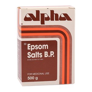 ALPHA EPSOM SALTS 500G