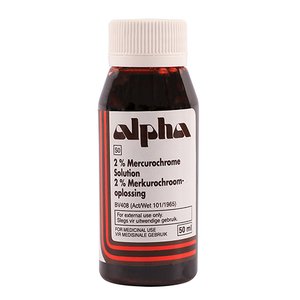 ALPHA MERCUROCHROME 2% 50ML