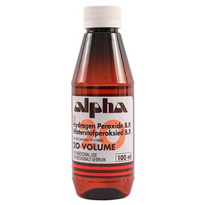 HYDROGEN PEROXIDE 20 VOLUME ALPHA 100 ML