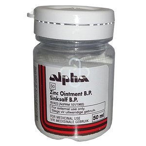 ALPHA ZINC OINTMENT 50