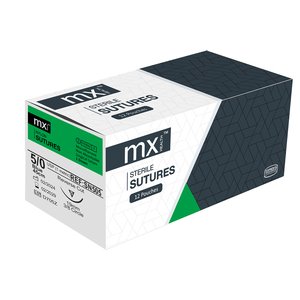 SUT MX NYLON  5/0 RC 3/8 19MM 12~