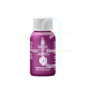 NATURA FERRUM PHOS D 125 TABLETS