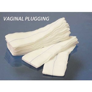 VAGINAL SWAB 75X900X12PLY XR ST AKACIA 5