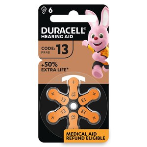 DURACELL HEARING AID DA13 6S