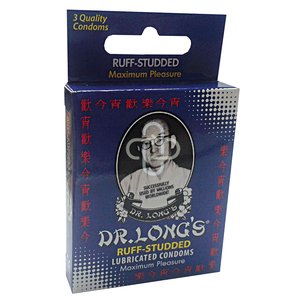 CONDOM DR LONGS RUFF STUDDED 3