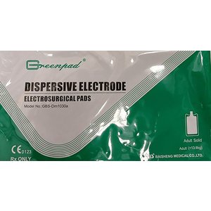 DIATHERMY ELECTRODE PATIENT PLATE DISP 1