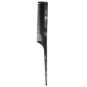 CHIC COMB LADIES TAIL NYLON BLACK 205MM