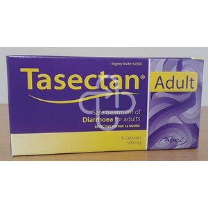 TASECTAN ADULT 500MG 8 CAPSULES