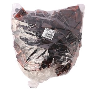 BOTTLE RECT AMBER  50ML 100