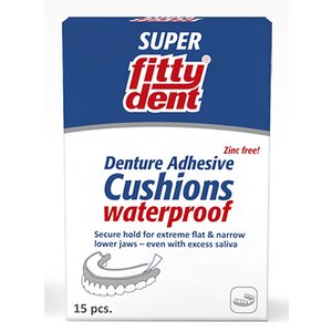 FITTYDENT ADHESIVE CUSHIONS 15 STRIPS