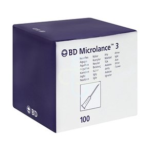 NEEDLE 19GX40MM MICROLANCE IVORY 100~