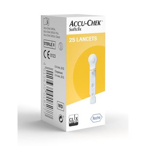 LANCET ACCU-CHEK SOFTCLIX 25 ~