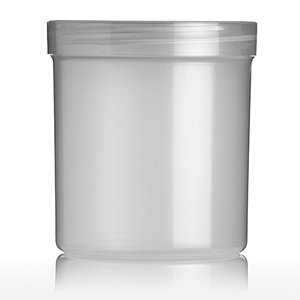 OINTMENT JAR 500G CLEAR SCREW CAP 1