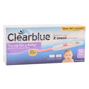 CLEARBLUE DIGITAL OVULATION TEST 10