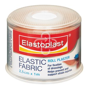 ELASTOPLAST FAB ROLL 2.5CM X 1M