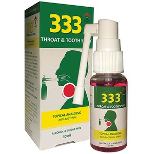 3CP 333 THROAT & TOOTH 30ML SPRAY